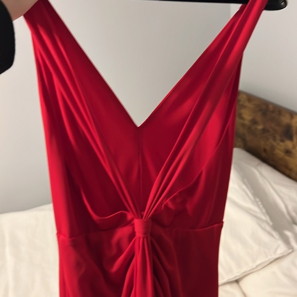 🔥 BCBG Max Azria Red Evening Gown - Picture 7 of 8